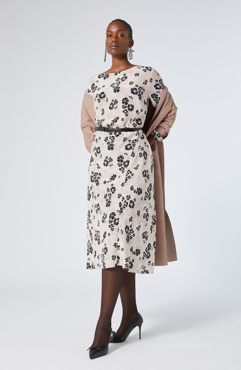 Marina Rinaldi Nanda Jewel Buckle Belt, Alternate, color, 