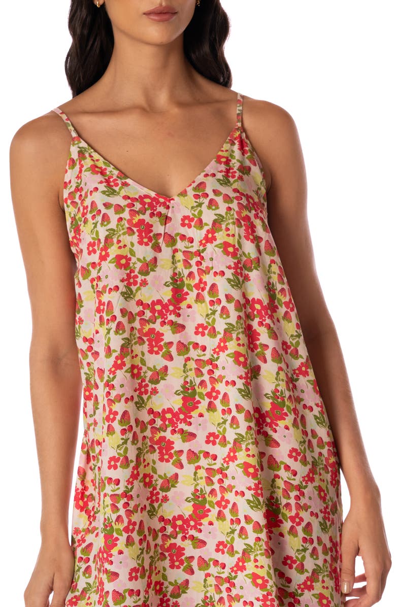 Maaji Debbie Cover-Up Dress, Alternate, color, Open White