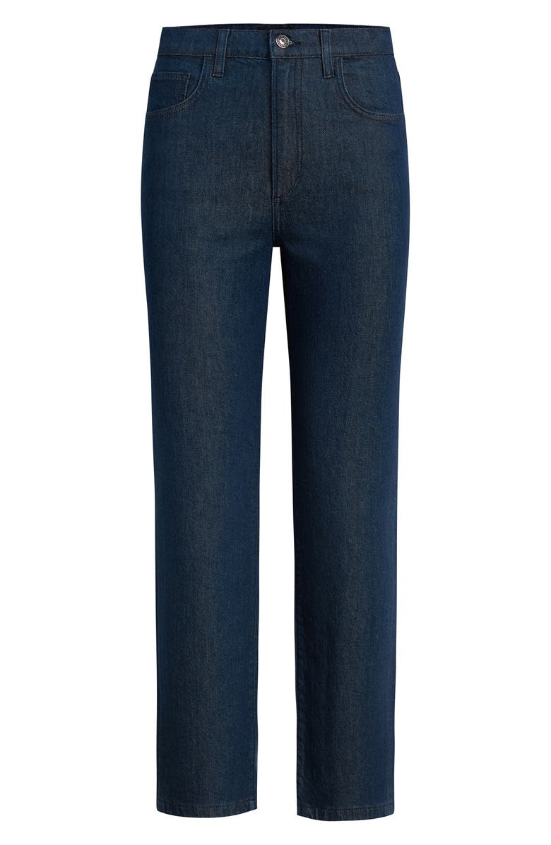 Favorite Daughter The Valentina Super High Waist Ankle Straight Leg Jeans, Alternate, color, Pepper