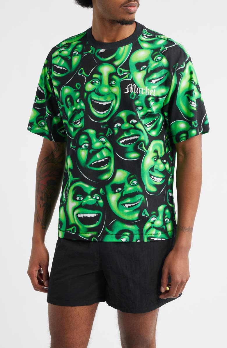 MARKET x Shrek<sup>™</sup> Print T-Shirt, Main, color, Multi Green