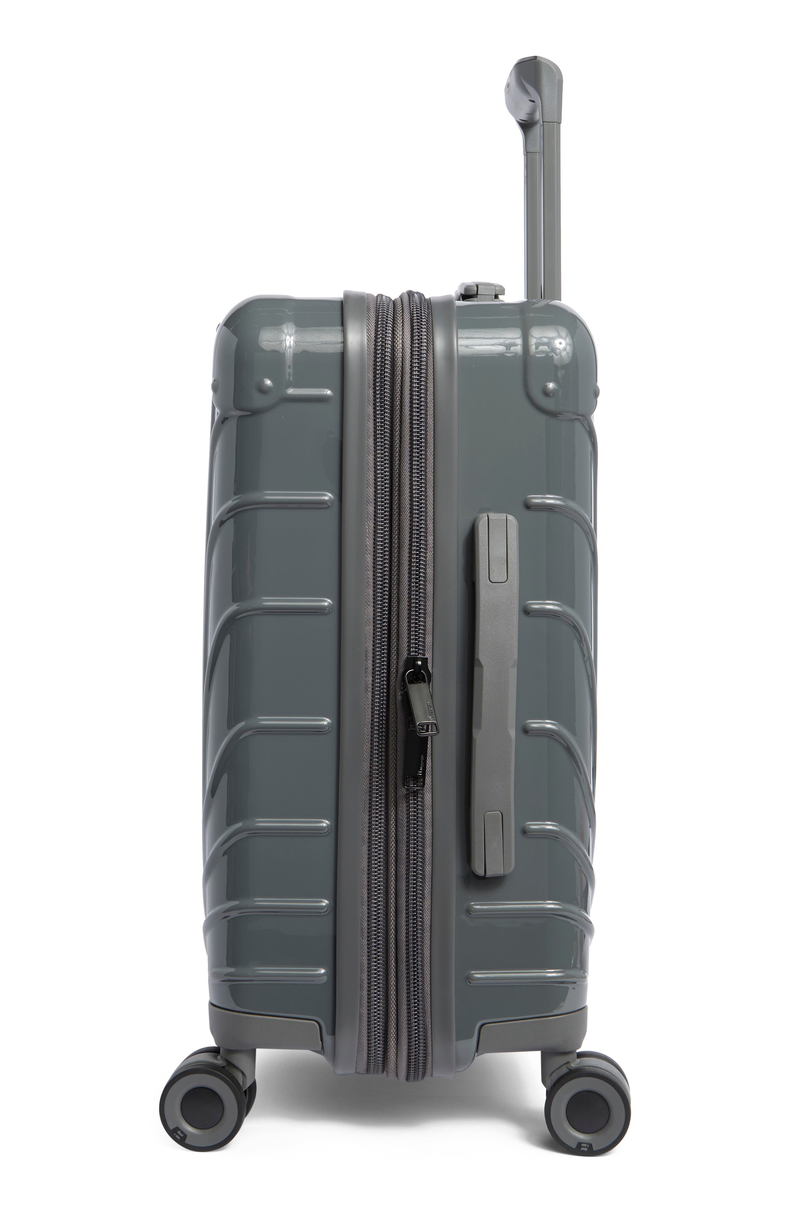 IT LUGGAGE Radiating 21-Inch Hardside Carry-On Luggage, Alternate, color, Charcoal