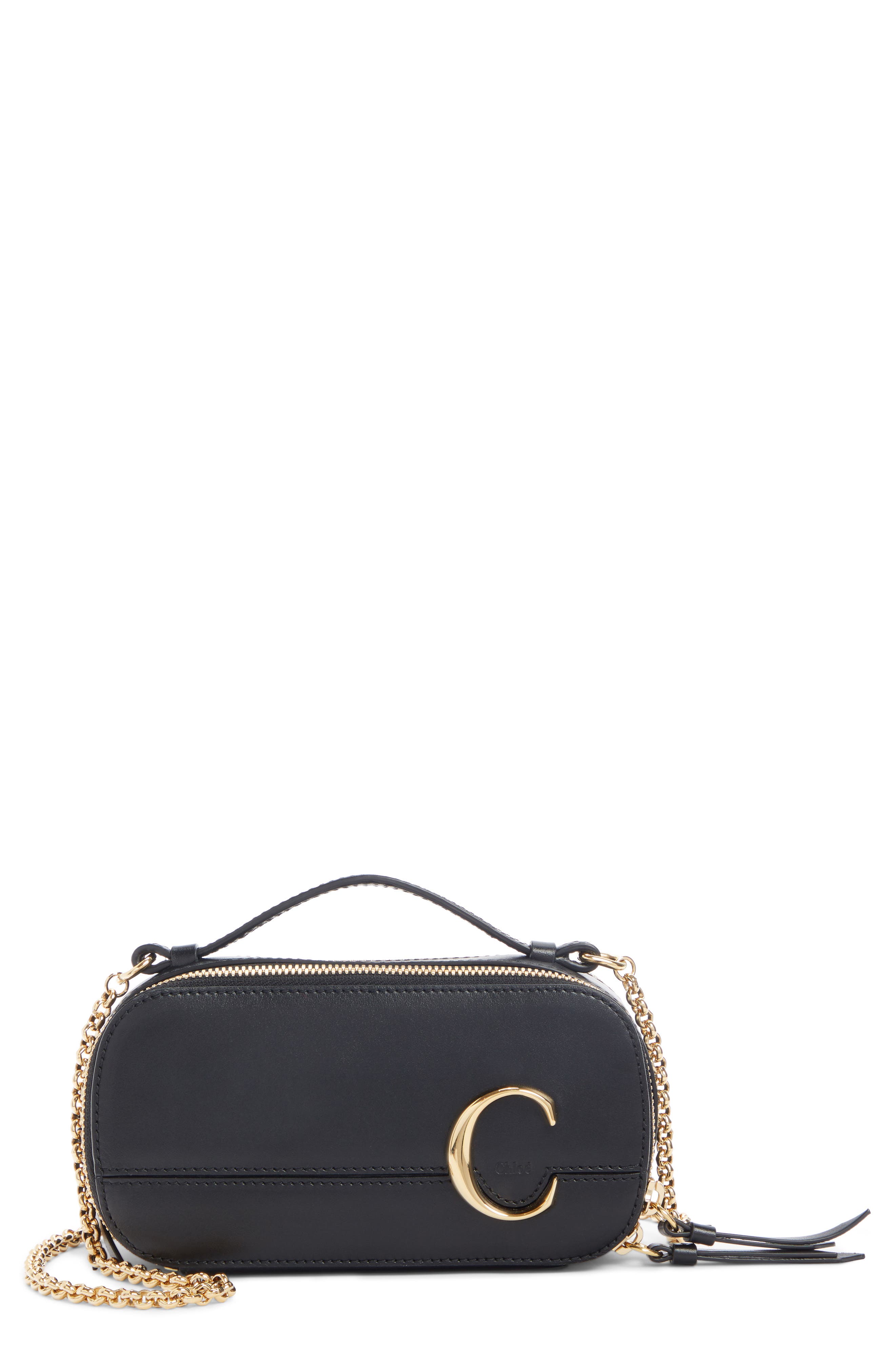Chloé C Multi Leather Crossbody Bag, Main, color, 
