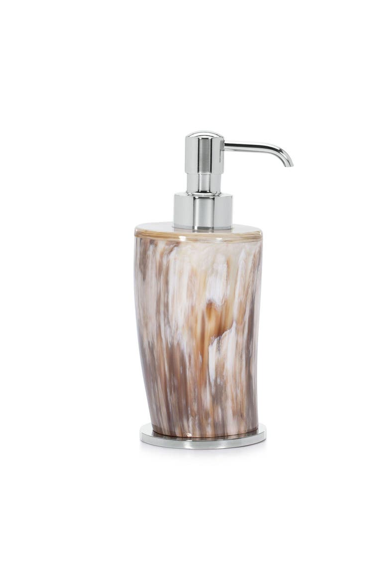 Tusk Light Pump Dispenser - Nickel, Main, color, BEIGE
