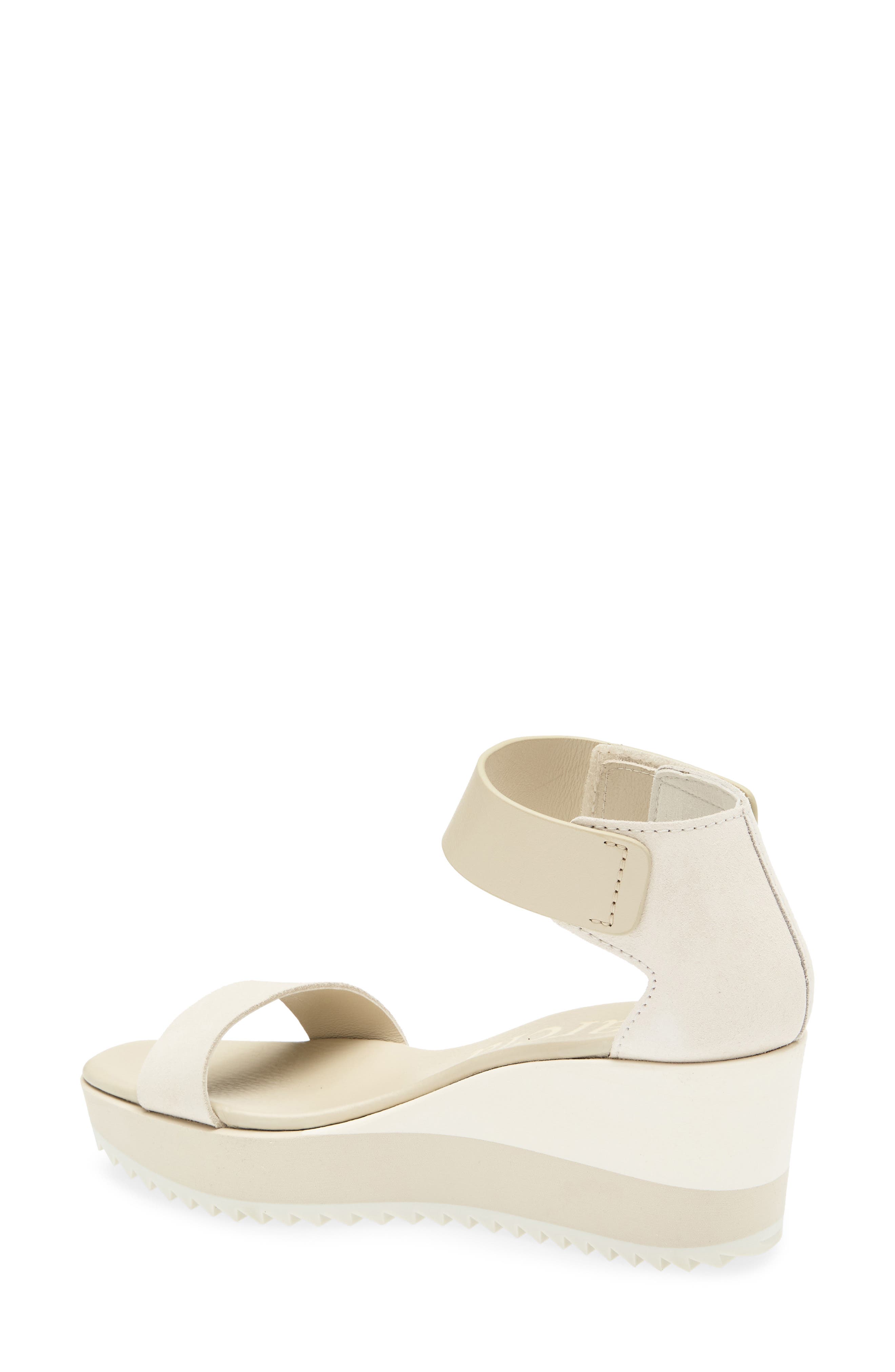 Pedro García Fidelia Wedge Sandal, Alternate, color, BASMATI CASTORO