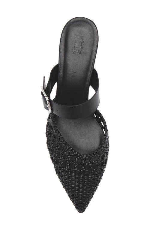 Nordstrom Rack Fawn Woven Mule In Black