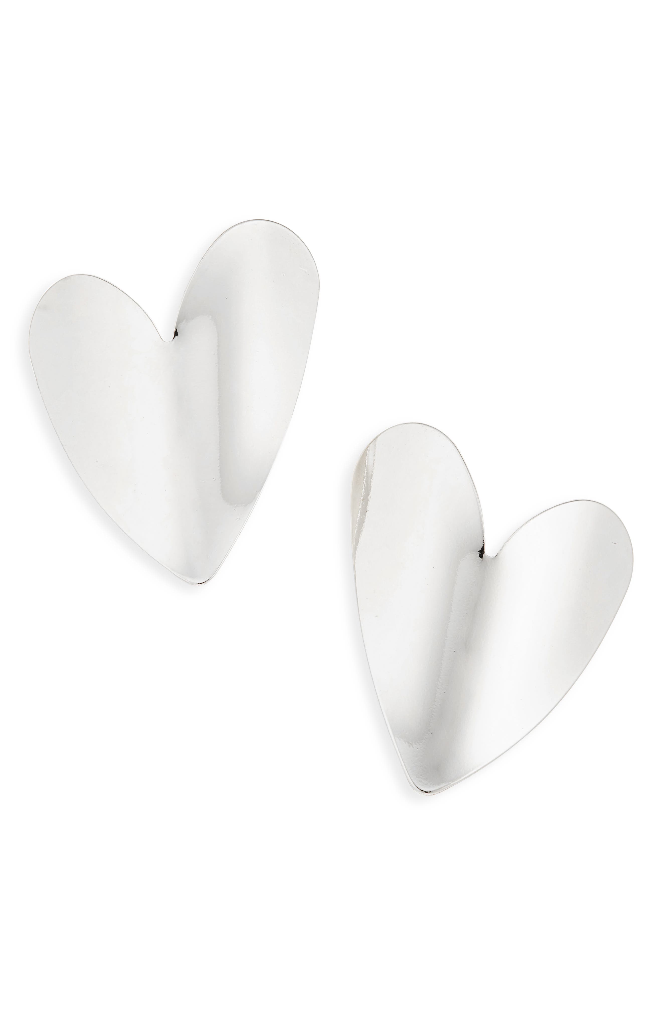 Cara Heart Statement Earrings