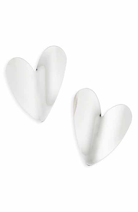Cara Heart Statement Earrings