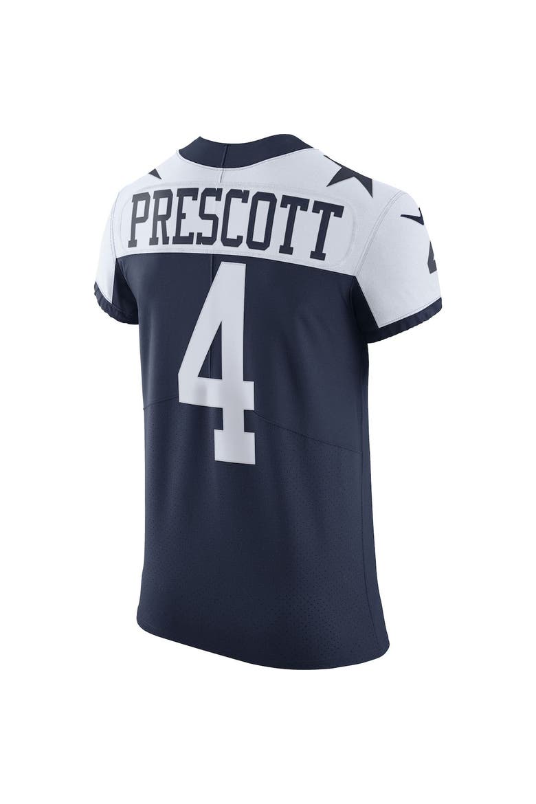 Men's Nike Dak Prescott Navy Dallas Cowboys Vapor Elite Player Team Jersey, Alternate, color, Navy
