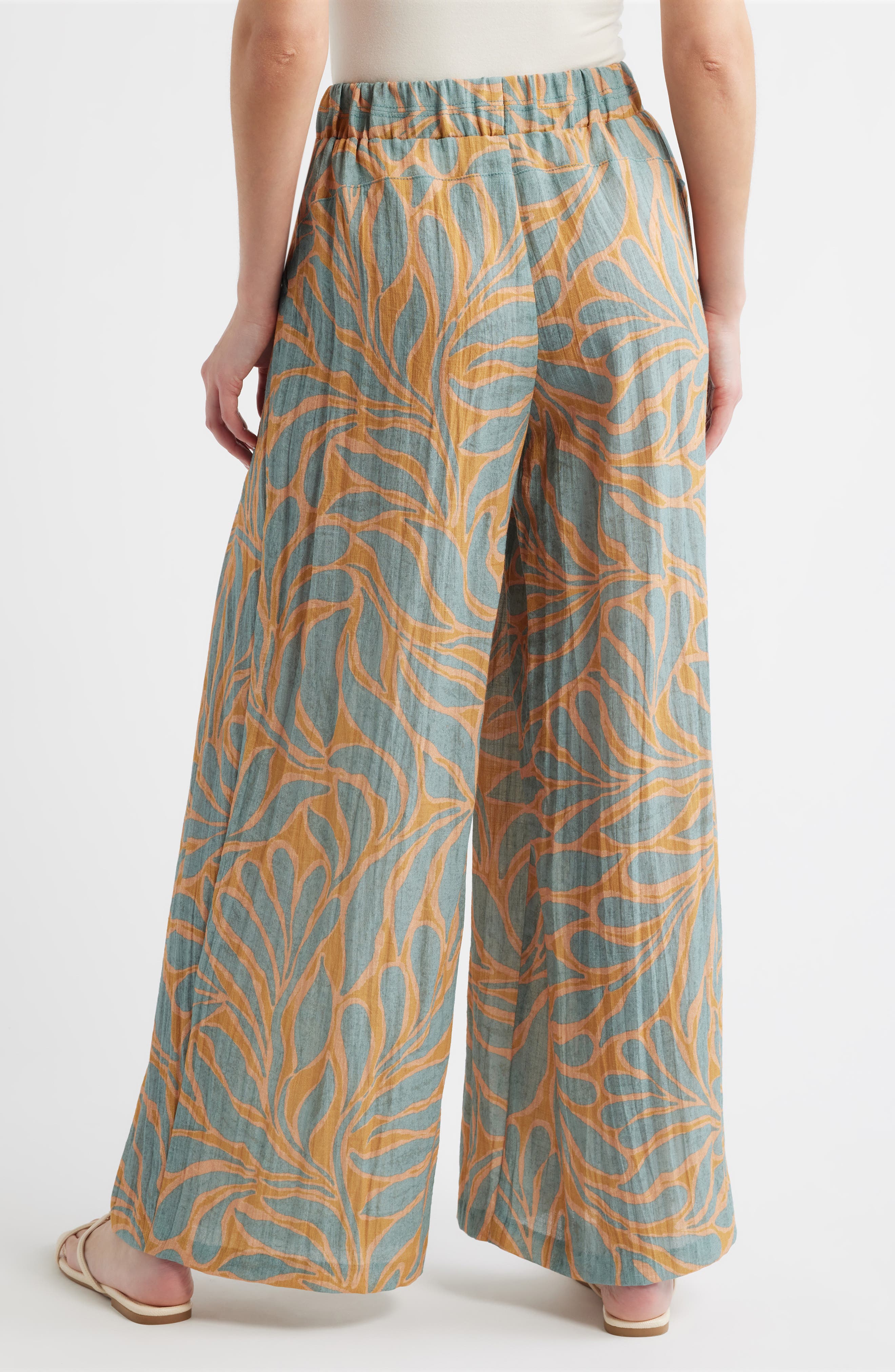 Glider Skyrise Pleated Palazzo Pants - image 4