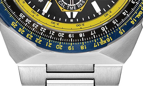 Citizen Mens Silver Tone Stainless Steel Bracelet Watch Jy8125-54l In Multi