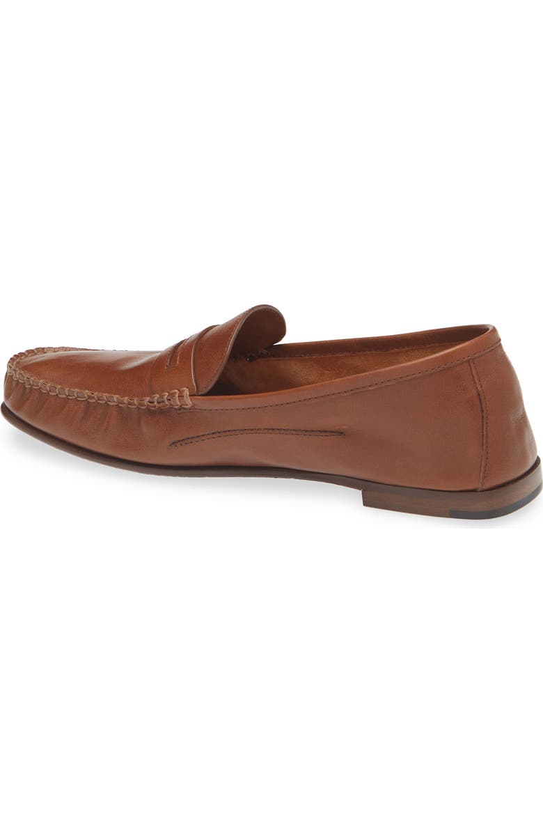 Versace Medusa Penny Loafer, Alternate, color, Rovere-Gold