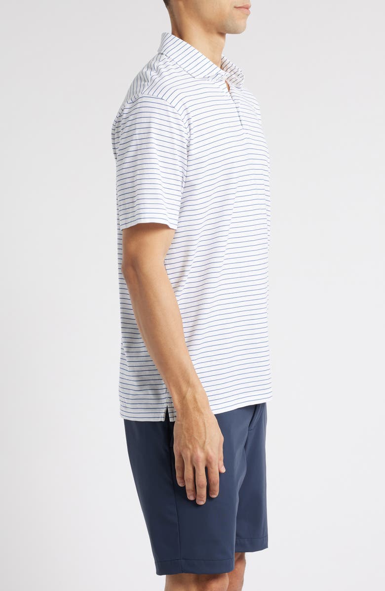 Peter Millar Crown Crafted Stripe Pima Cotton Polo, Alternate, color,