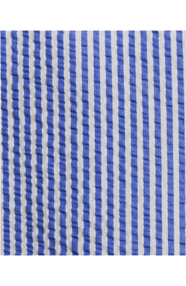 Lands' End Seersucker Matchback Shell, Alternate, color, Clear Blue/White Stripe