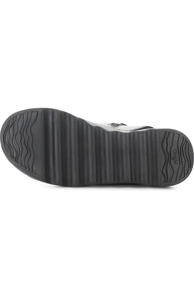 Softinos by Fly London Wish Platform Wedge Sandal, Alternate, color, Graphite