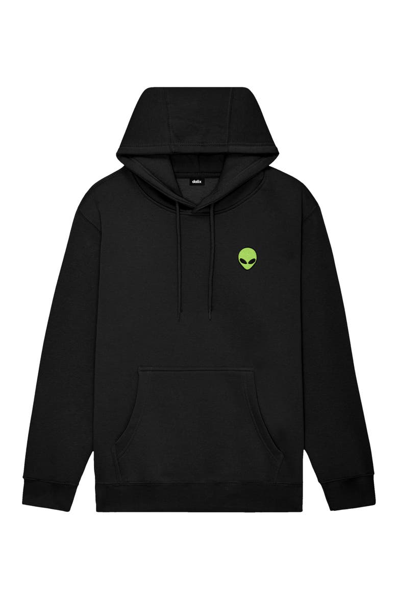 Dalix Alien All Day Hoodie, Main, color, Black