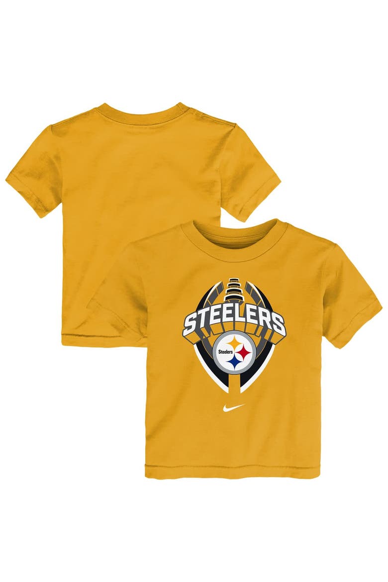 Toddler Nike Gold Pittsburgh Steelers Icon Legend T-Shirt, Main, color, Gold