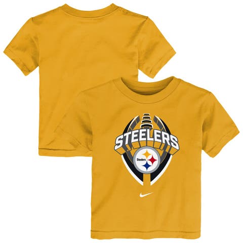 Toddler Nike Gold Pittsburgh Steelers Icon Legend T-Shirt