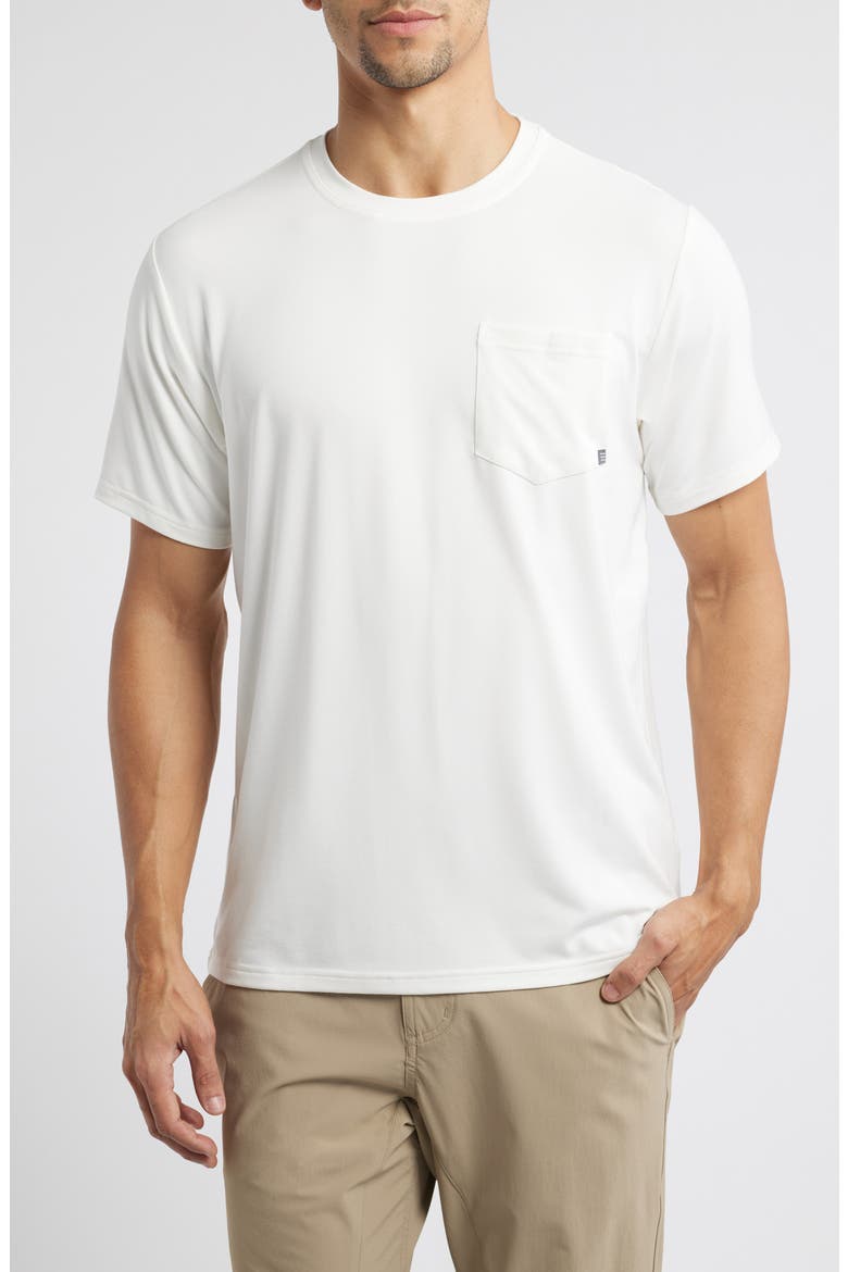 Flex Performance Pocket T-Shirt, Main, color, BRIGHT WHITE