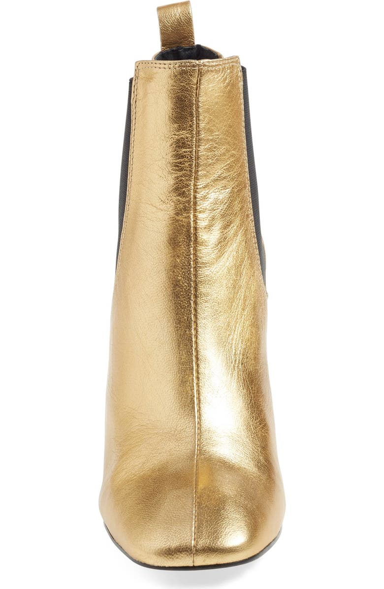 Topshop 'Maria' Chelsea Block Heel Boot, Alternate, color,