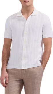 Bugatchi Short Sleeve Cardigan