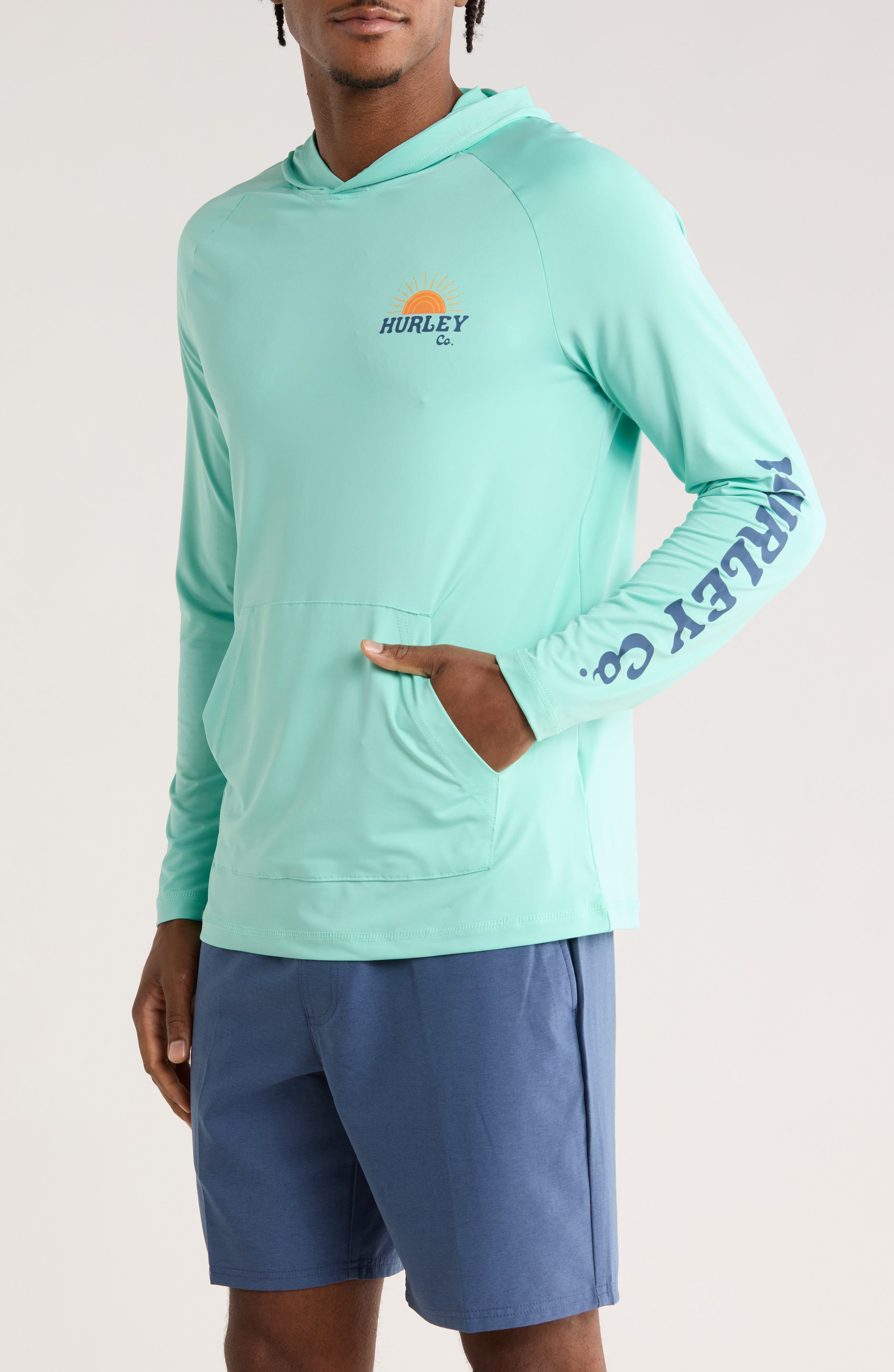 Hurley Sunrise Hooded UPF 50+ Sun Shirt