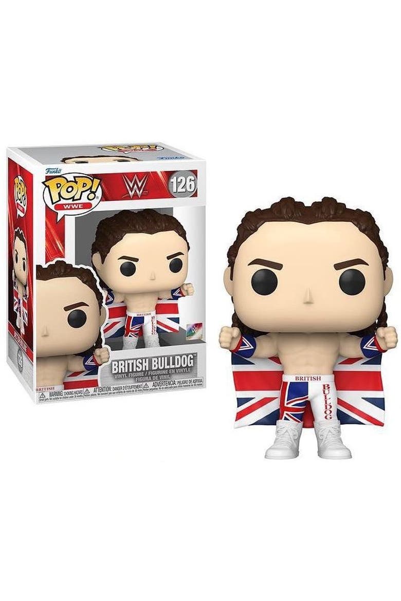 British Bulldog (WWE) Funko Pop!, Main, color, Multi-Color