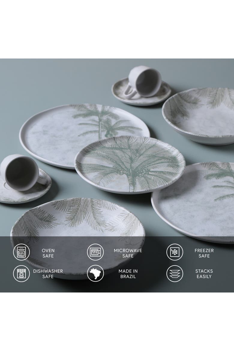 Coffee Cup & Saucer - Set of 6, Alternate, color, Tropicalia