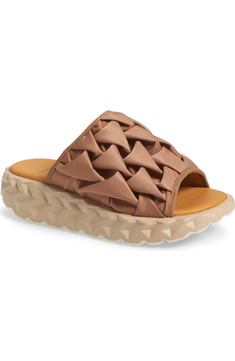 4CCCCEES Jabara Amor Slide Sandal, Main, color, Tan