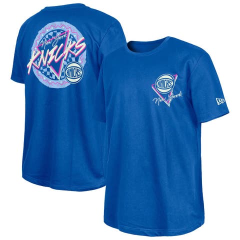 Blue New York Knicks Glow-in-the-Dark T-Shirt