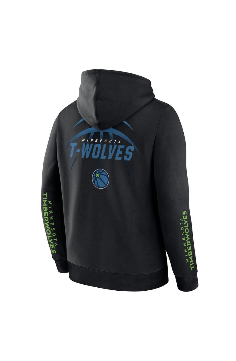 FANATICS Men's Fanatics Black Minnesota Timberwolves Legacy Guard Pullover Hoodie, Alternate, color, Black