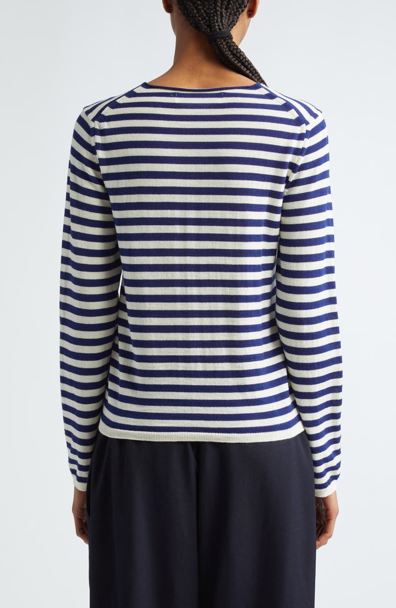 Comme des Garçons Girl Stripe Jersey Sweater, Alternate, color,