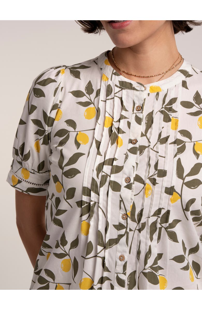 Brakeburn Palermo Blouse, Alternate, color, Cream