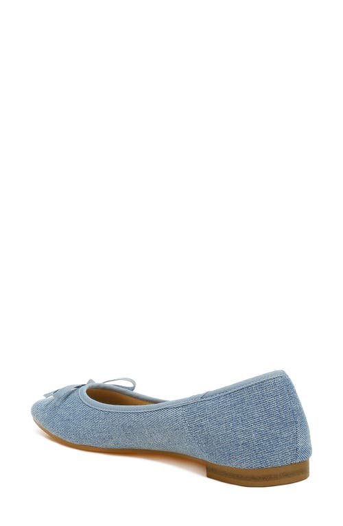 Rag & Co Vigilante Ballet Flat In Blue