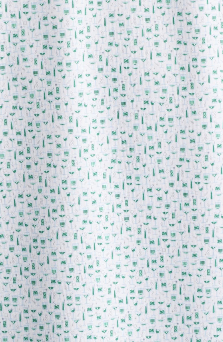 Peter Millar Cheers Performance Jersey Polo, Alternate, color, White