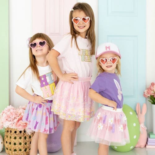 Sweet Wink Pastel Confetti Tutu In Pink