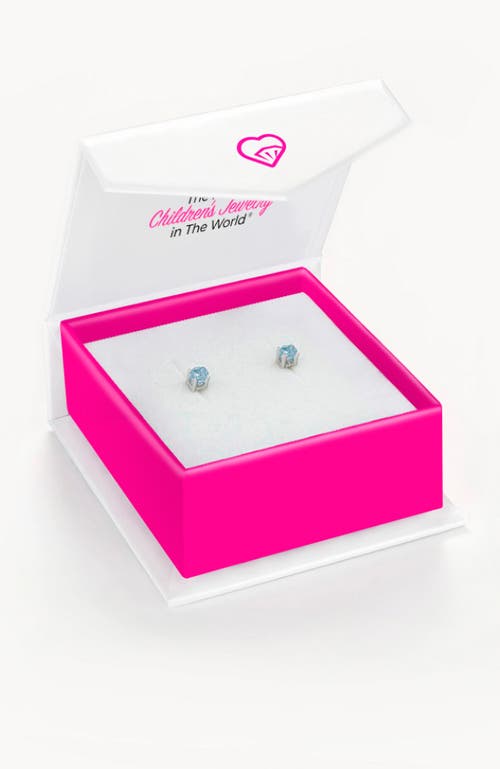 In Season Jewelry Classic Round Solitaire Earrings In Metallic