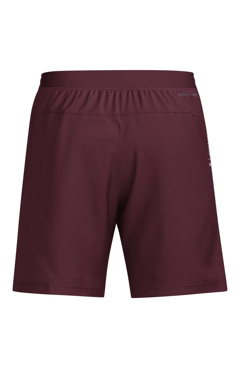 adidas Men's adidas Maroon Texas A&M Aggies Designed for Training AEROREADY Shorts, Alternate, color, Maroon