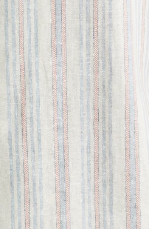Rails Amalfi Stripe Linen Blend Camp Shirt