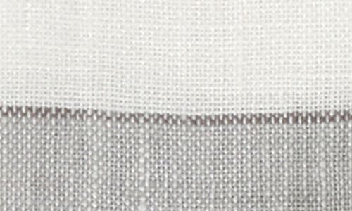 Pom Pom At Home Napa Set Of 4 Linen Napkins In Light Grey