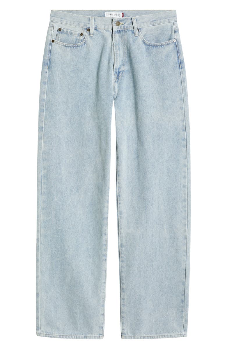 SANTO STUDIO Roma Regular Straight Leg Jeans, Alternate, color, Indigo Stone Washed
