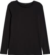 Oroblu Perfect Line Satin Trim Cotton & Modal Blend T-Shirt