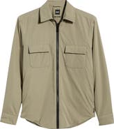 BOSS C-Luke Zip-Up Overshirt