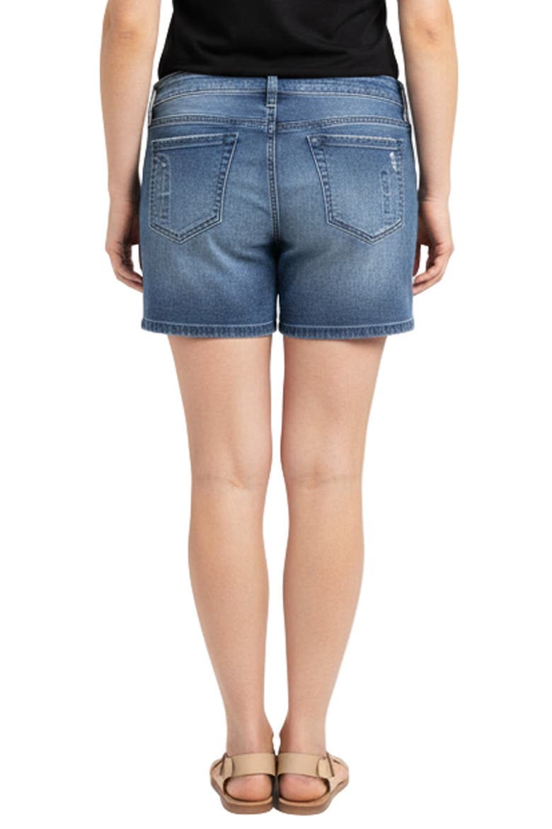Distressed Side Vent Jeans, Alternate, color, LINNEA