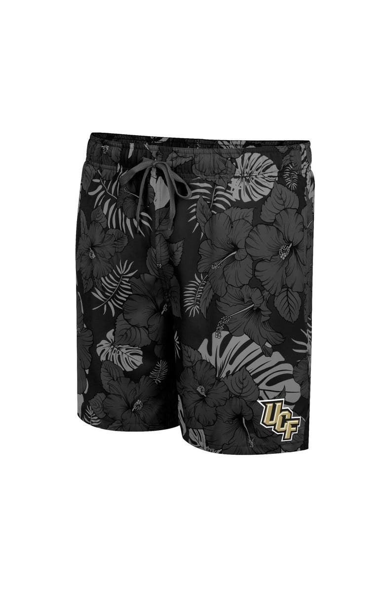 COLOSSEUM Men's Colosseum Black UCF Knights The Dude Swim Shorts, Alternate, color, 