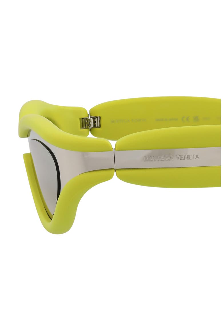 56mm Oval Sunglasses, Alternate, color, SILVER SILVER SILVER