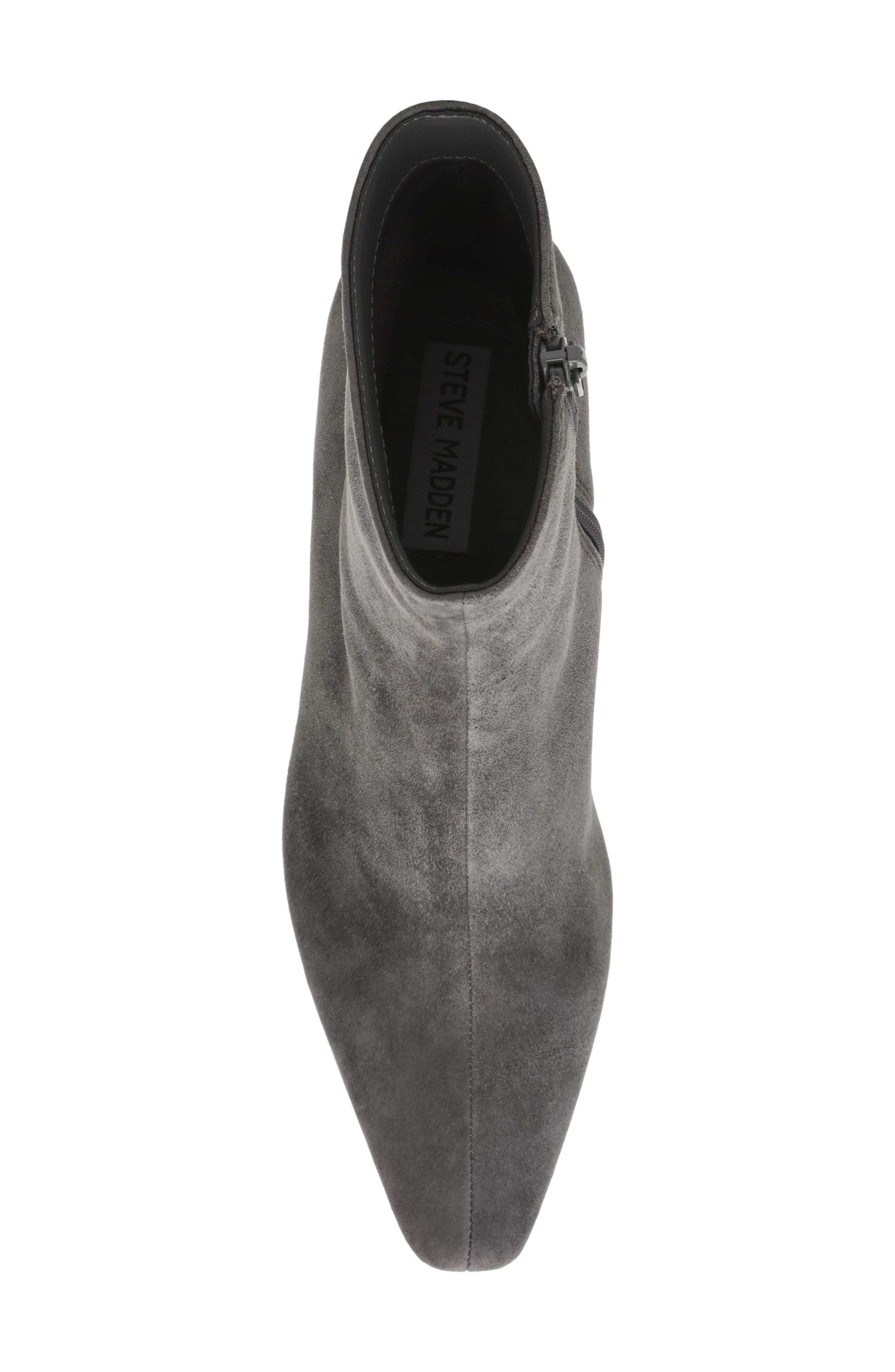 Delvie Bootie, Alternate, color, GREY SUEDE