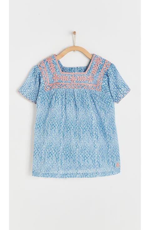 Afrika Spaghetti Strap Blouse for Toddler