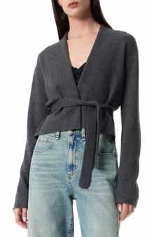 Robert Rodriguez Florence Open Front Tie Waist Cardigan