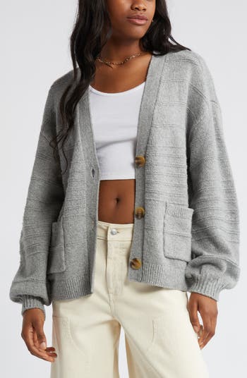 BP. Everyday V-Neck Cotton Blend Cardigan | Nordstrom