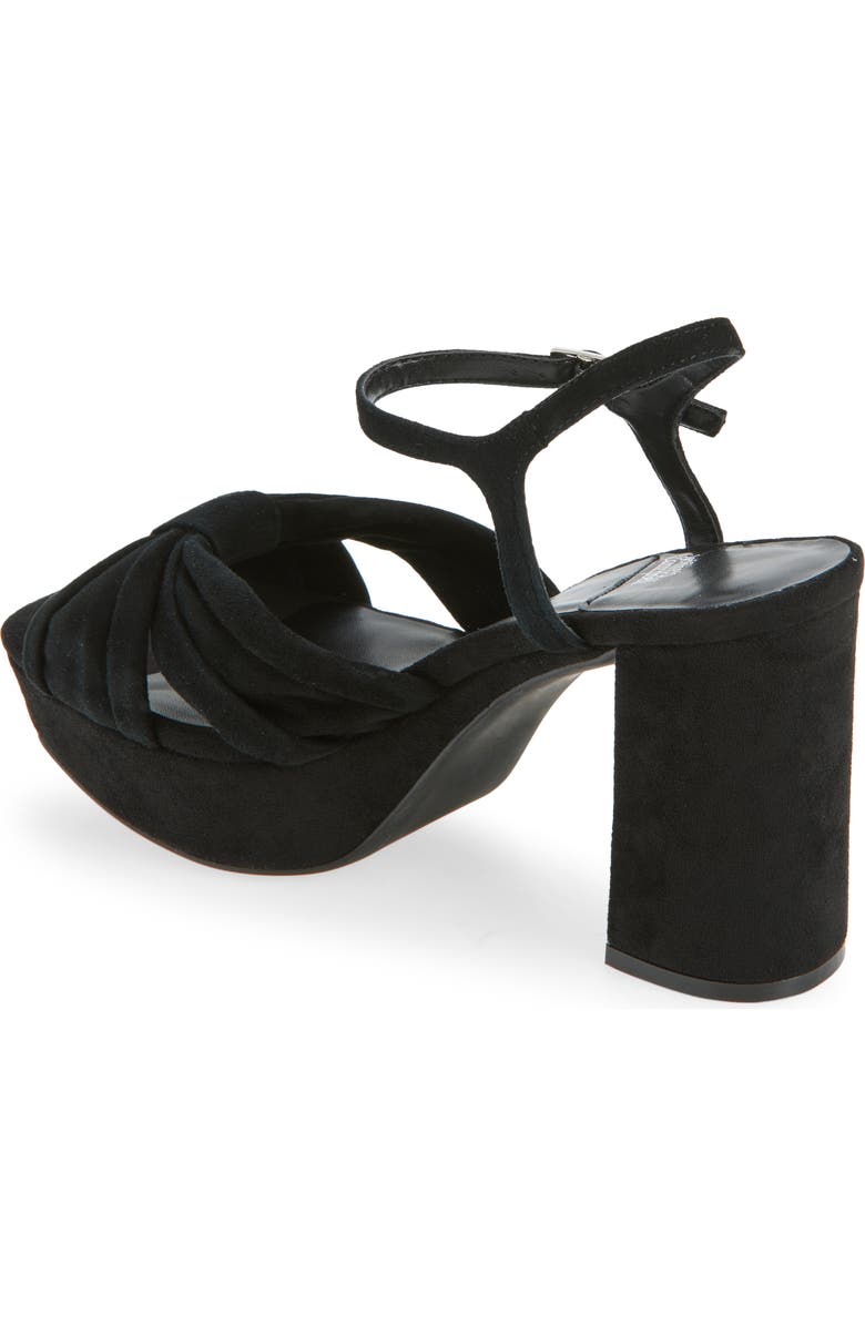 Jeffrey Campbell Dalida Platform Sandal, Alternate, color, Black Suede